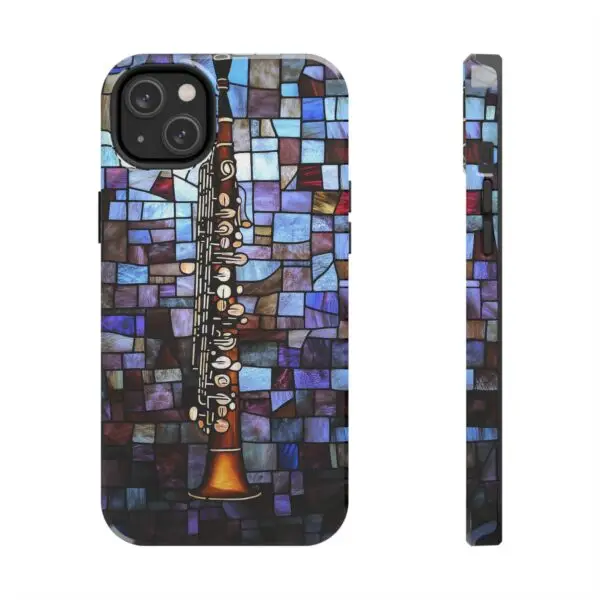 Symphony of Light Clarinet Tough Phone Case for iPhone and Samsung - Image 89