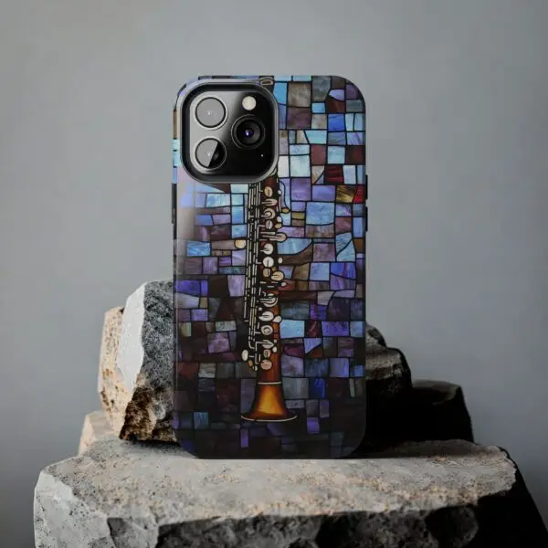 Symphony of Light Clarinet Tough Phone Case for iPhone and Samsung - Image 81