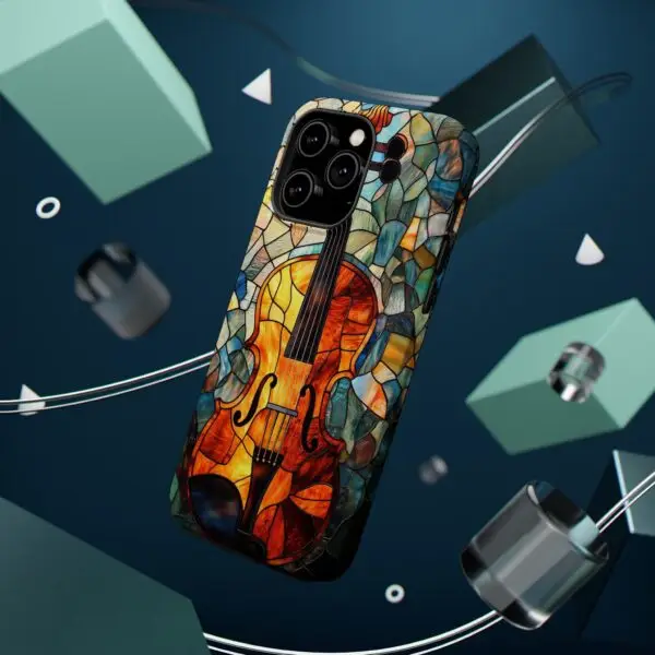 Virtuoso Stained Glass Violin Magnetic Tough Case for iPhone and Samsung - Image 36