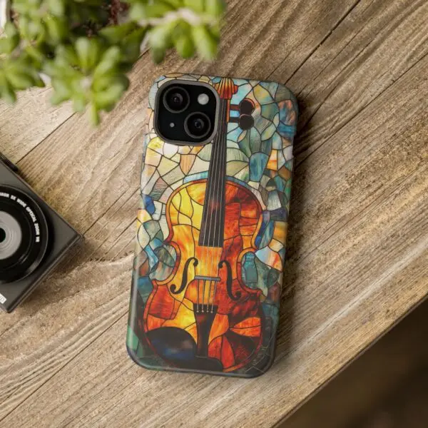 Virtuoso Stained Glass Violin Magnetic Tough Case for iPhone and Samsung - Image 106