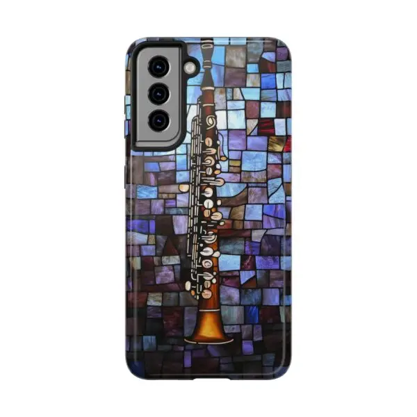 Symphony of Light Clarinet Tough Phone Case for iPhone and Samsung - Image 121