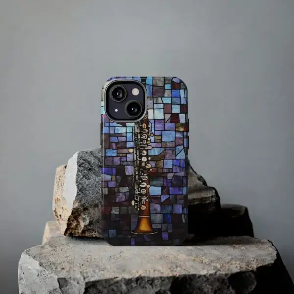 Symphony of Light Clarinet Tough Phone Case for iPhone and Samsung - Image 69