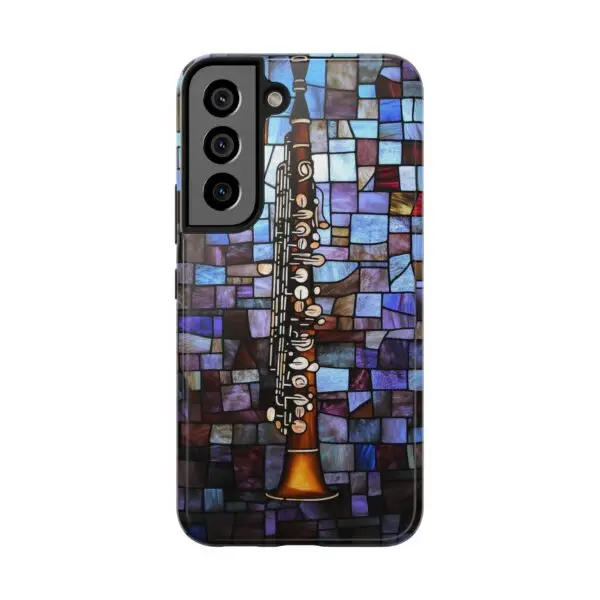 Symphony of Light Clarinet Tough Phone Case for iPhone and Samsung - Image 116