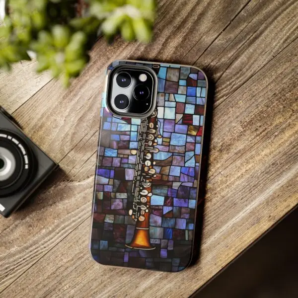 Symphony of Light Clarinet Tough Phone Case for iPhone and Samsung - Image 58