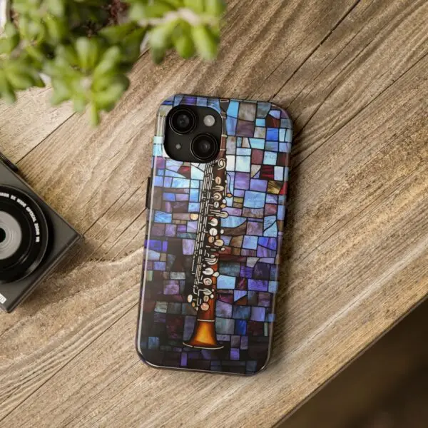 Symphony of Light Clarinet Tough Phone Case for iPhone and Samsung - Image 5