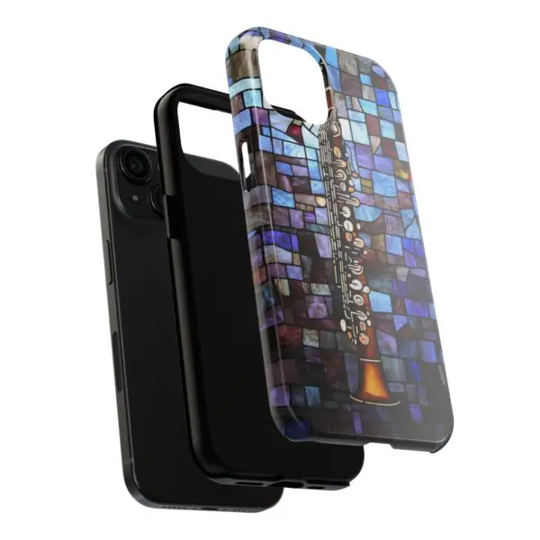 Symphony of Light Clarinet Tough Phone Case for iPhone and Samsung - Image 4