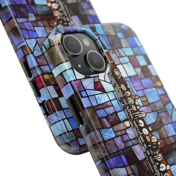 Symphony of Light Clarinet Tough Phone Case for iPhone and Samsung - Image 97