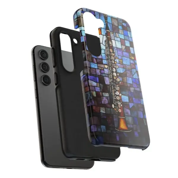 Symphony of Light Clarinet Tough Phone Case for iPhone and Samsung - Image 114