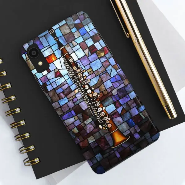 Symphony of Light Clarinet Tough Phone Case for iPhone and Samsung - Image 12