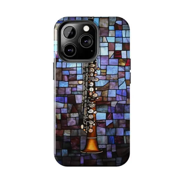 Symphony of Light Clarinet Tough Phone Case for iPhone and Samsung - Image 72