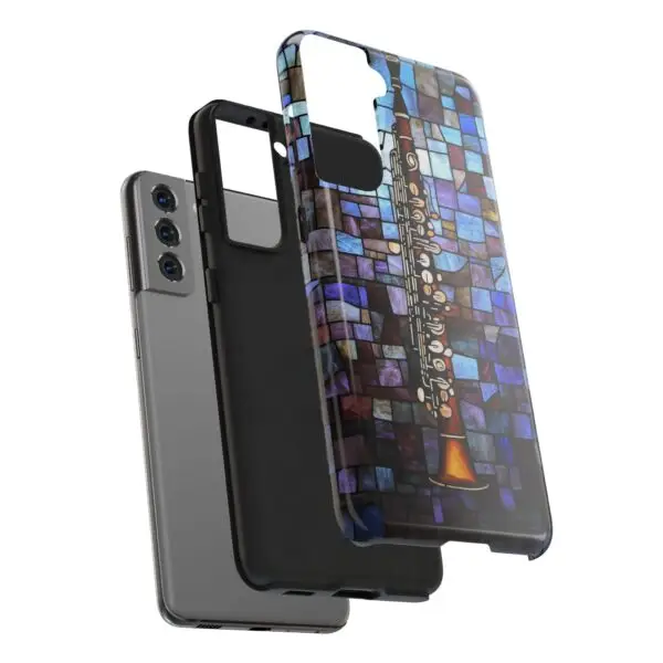 Symphony of Light Clarinet Tough Phone Case for iPhone and Samsung - Image 124