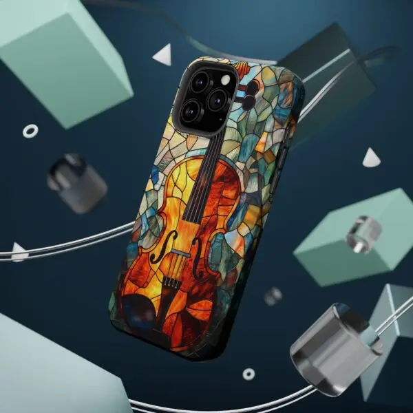 Virtuoso Stained Glass Violin Magnetic Tough Case for iPhone and Samsung - Image 81