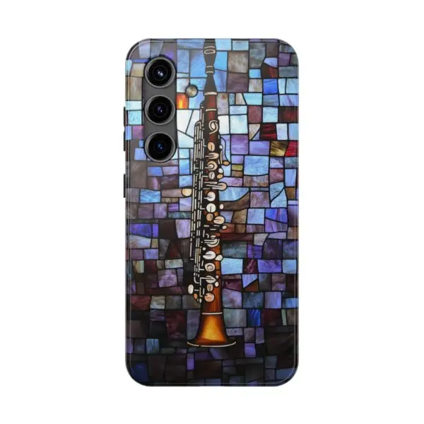 Symphony of Light Clarinet Tough Phone Case for iPhone and Samsung - Image 106