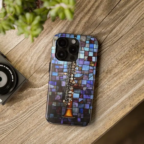 Symphony of Light Clarinet Tough Phone Case for iPhone and Samsung - Image 95
