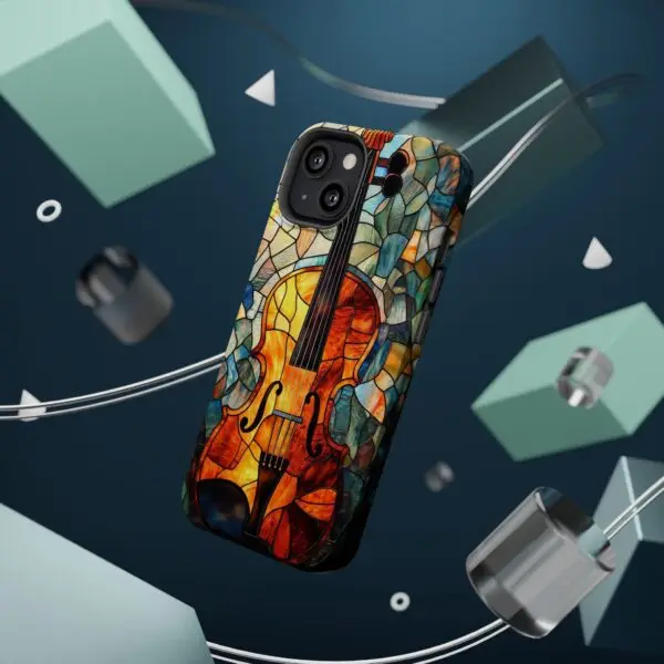 Virtuoso Stained Glass Violin Magnetic Tough Case for iPhone and Samsung - Image 46