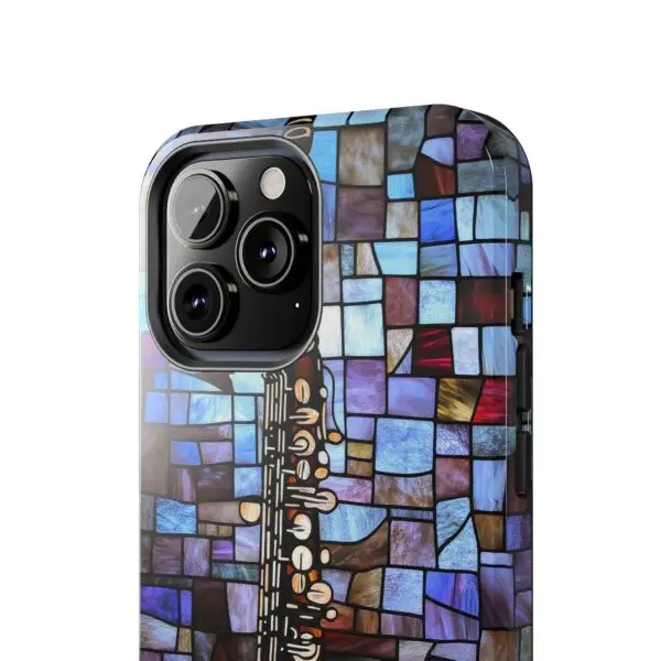 Symphony of Light Clarinet Tough Phone Case for iPhone and Samsung - Image 80