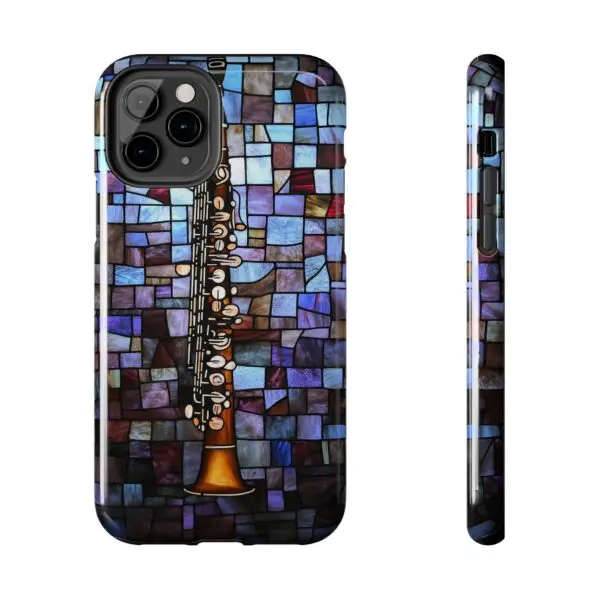Symphony of Light Clarinet Tough Phone Case for iPhone and Samsung - Image 23