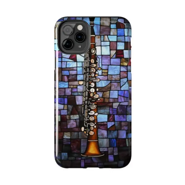Symphony of Light Clarinet Tough Phone Case for iPhone and Samsung - Image 30