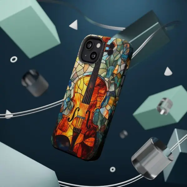 Virtuoso Stained Glass Violin Magnetic Tough Case for iPhone and Samsung - Image 51