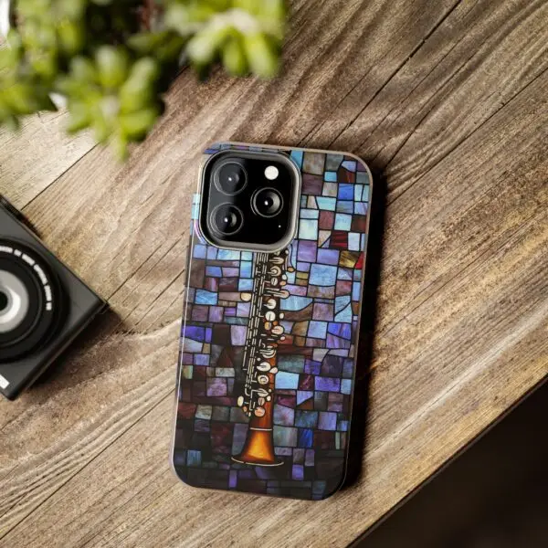 Symphony of Light Clarinet Tough Phone Case for iPhone and Samsung - Image 76