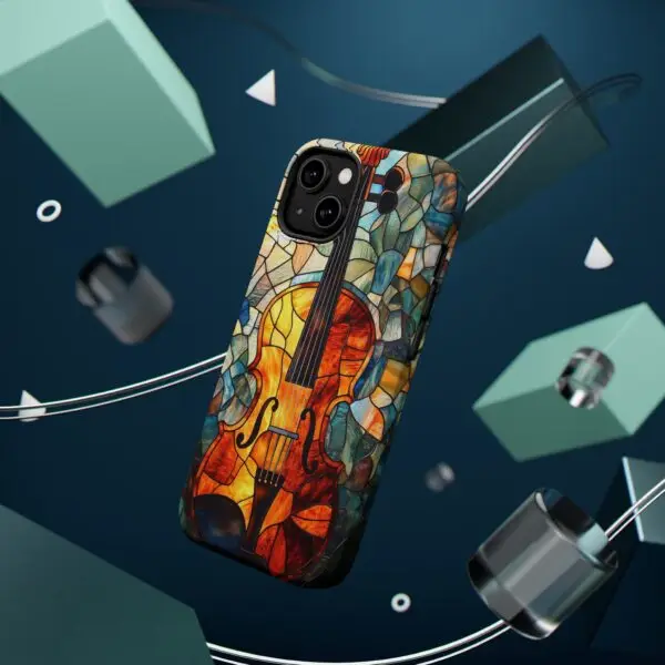 Virtuoso Stained Glass Violin Magnetic Tough Case for iPhone and Samsung - Image 11