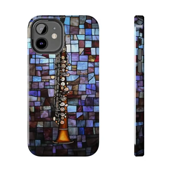 Symphony of Light Clarinet Tough Phone Case for iPhone and Samsung - Image 35