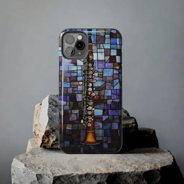 Symphony of Light Clarinet Tough Phone Case for iPhone and Samsung - Image 33