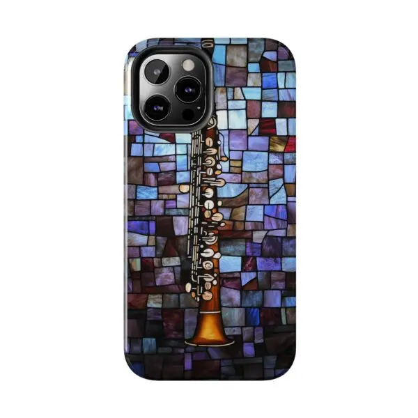 Symphony of Light Clarinet Tough Phone Case for iPhone and Samsung - Image 54
