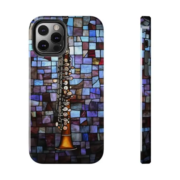 Symphony of Light Clarinet Tough Phone Case for iPhone and Samsung - Image 47