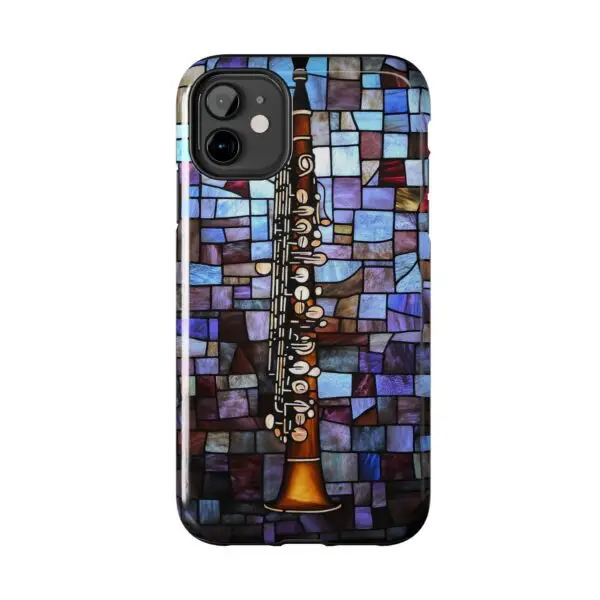Symphony of Light Clarinet Tough Phone Case for iPhone and Samsung - Image 18