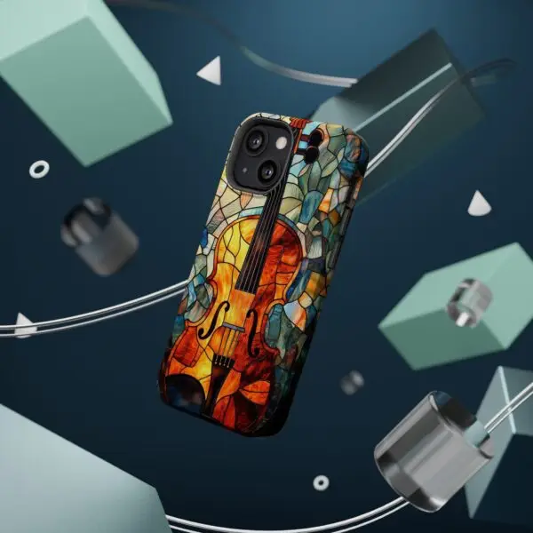 Virtuoso Stained Glass Violin Magnetic Tough Case for iPhone and Samsung - Image 56