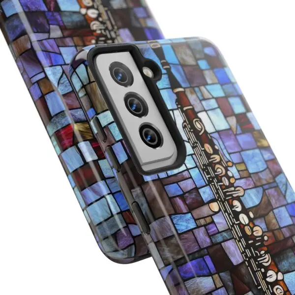 Symphony of Light Clarinet Tough Phone Case for iPhone and Samsung - Image 122