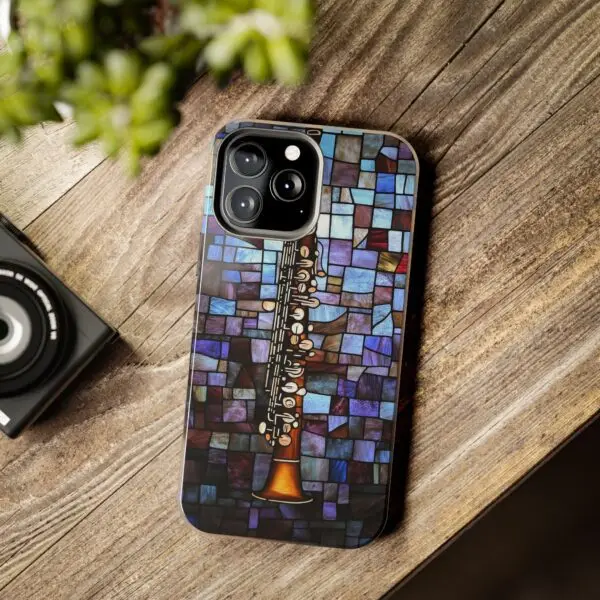 Symphony of Light Clarinet Tough Phone Case for iPhone and Samsung - Image 82