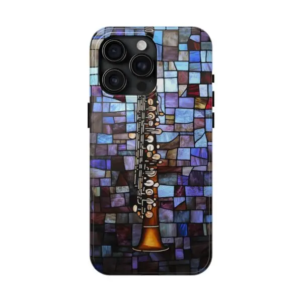 Symphony of Light Clarinet Tough Phone Case for iPhone and Samsung - Image 101