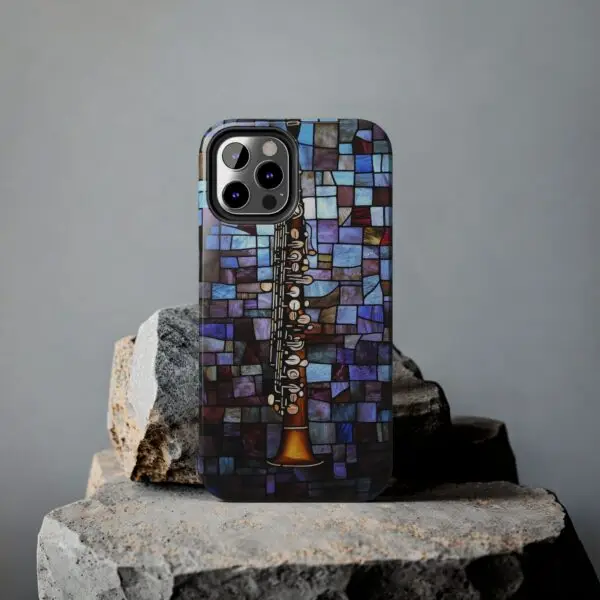 Symphony of Light Clarinet Tough Phone Case for iPhone and Samsung - Image 51