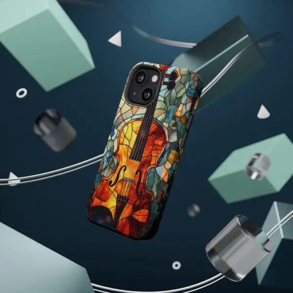 Virtuoso Stained Glass Violin Magnetic Tough Case for iPhone and Samsung - Image 61