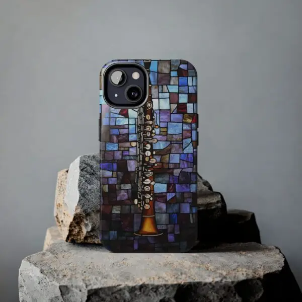 Symphony of Light Clarinet Tough Phone Case for iPhone and Samsung - Image 63