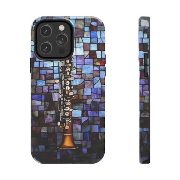 Symphony of Light Clarinet Tough Phone Case for iPhone and Samsung - Image 87