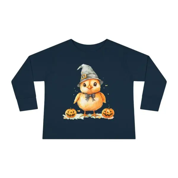 Tiny Witch Chick Toddler Long Sleeve Halloween Tee - Image 21