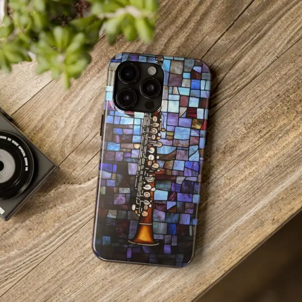 Symphony of Light Clarinet Tough Phone Case for iPhone and Samsung - Image 105