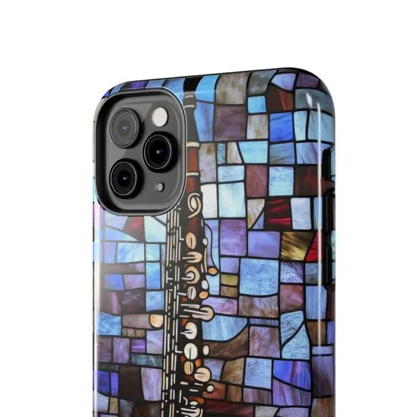 Symphony of Light Clarinet Tough Phone Case for iPhone and Samsung - Image 32