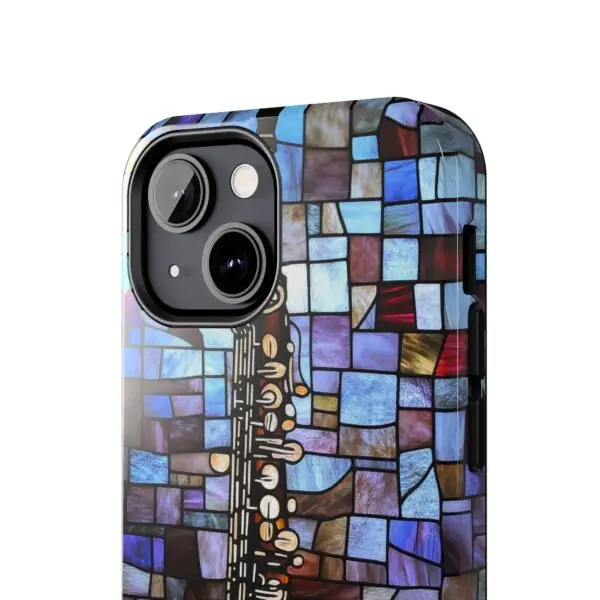 Symphony of Light Clarinet Tough Phone Case for iPhone and Samsung - Image 68