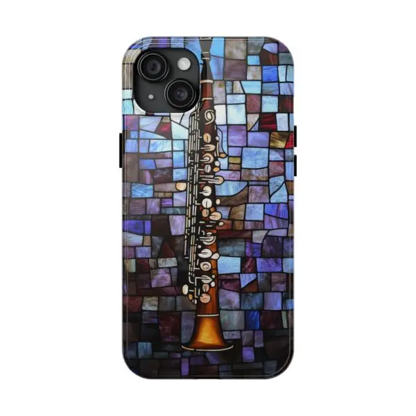 Symphony of Light Clarinet Tough Phone Case for iPhone and Samsung - Image 96