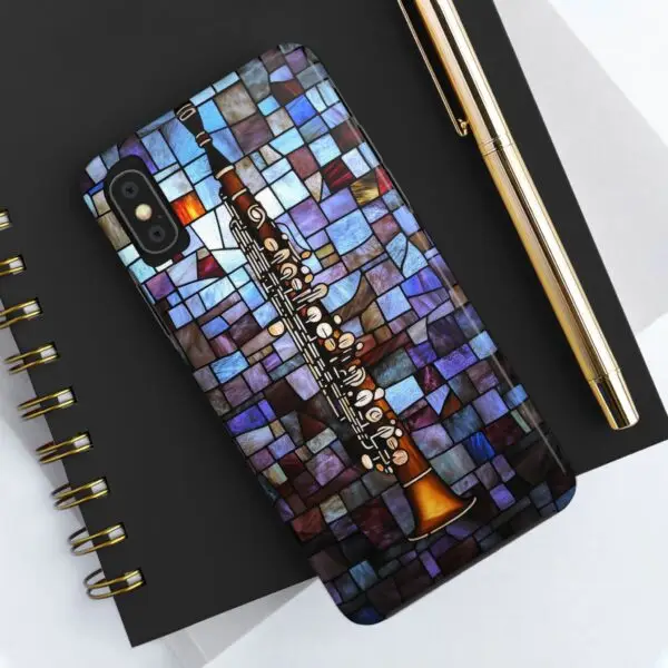 Symphony of Light Clarinet Tough Phone Case for iPhone and Samsung - Image 14