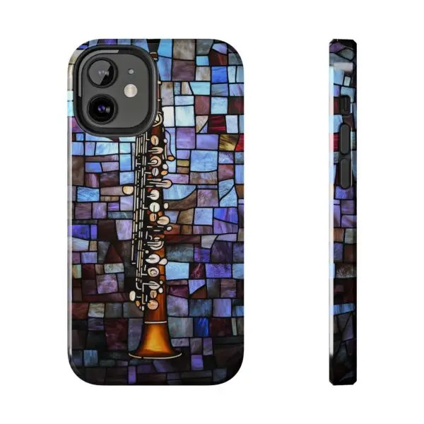 Symphony of Light Clarinet Tough Phone Case for iPhone and Samsung - Image 41
