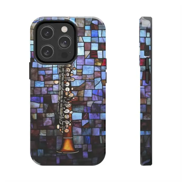Symphony of Light Clarinet Tough Phone Case for iPhone and Samsung - Image 85