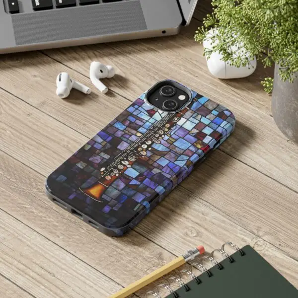 Symphony of Light Clarinet Tough Phone Case for iPhone and Samsung - Image 90