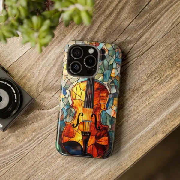 Virtuoso Stained Glass Violin Magnetic Tough Case for iPhone and Samsung - Image 91