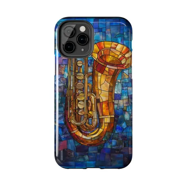 Harmonic Hues Tuba Tough Phone Case for iPhone and Samsung - Image 24