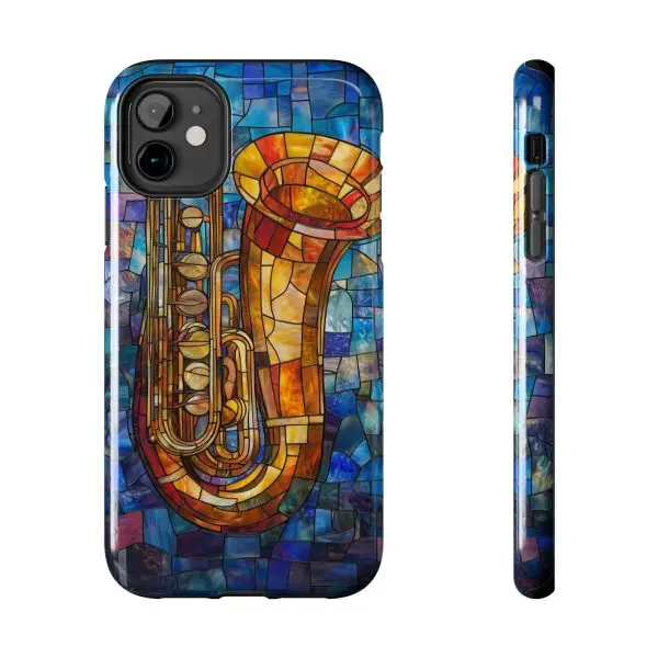 Harmonic Hues Tuba Tough Phone Case for iPhone and Samsung - Image 17